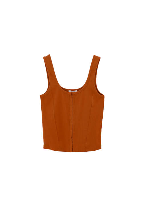 U Yaka Atlet ve Straight-Fit Pantolon Kombini