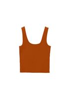 Bayan Kiremit Pamuklu U Yaka Atlet