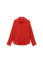 Oversize Gömlek ve Beyaz Denim Pantolon Kombini