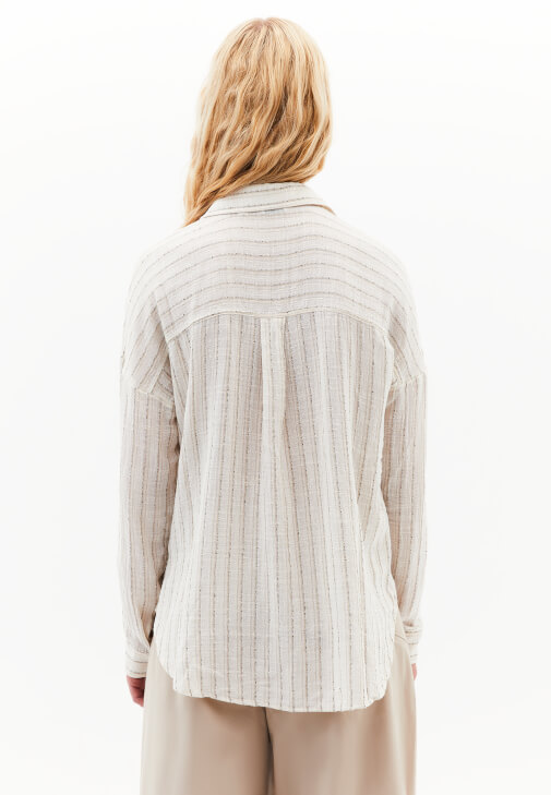 Gömlek ve Modal Culotte Pantolon Kombini