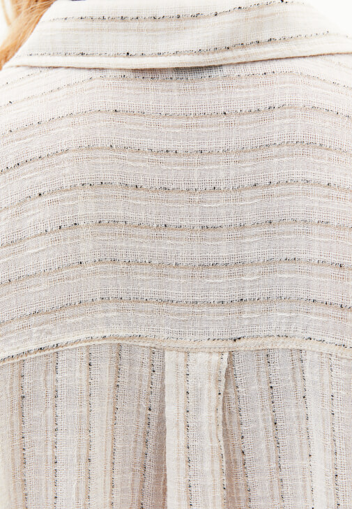 Gömlek ve Modal Culotte Pantolon Kombini