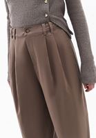 Bayan Kahverengi Balon Pantolon ( TENCEL™ )