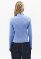 Bayan Çok Renkli Yüksek Yaka Jakarlı Hırka