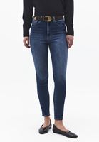 Bayan Mavi Ultra Yüksek Bel Skinny-Fit Pantolon