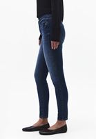 Bayan Mavi Ultra Yüksek Bel Skinny-Fit Pantolon