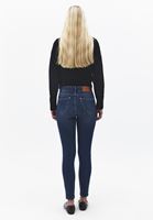 Bayan Mavi Ultra Yüksek Bel Skinny-Fit Pantolon