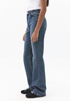 Bayan Mavi Bootcut Denim Pantolon