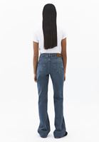 Bayan Mavi Bootcut Denim Pantolon