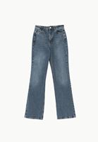 Bayan Mavi Bootcut Denim Pantolon