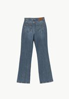 Bayan Mavi Bootcut Denim Pantolon