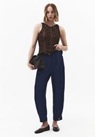 Bayan Mavi Denim Balon Pantolon ( TENCEL™ )
