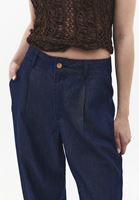 Bayan Mavi Denim Balon Pantolon ( TENCEL™ )