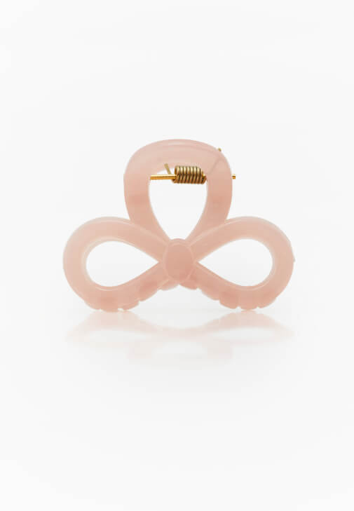 Pembe Mandal Saç Tokası