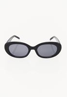 Bayan Siyah Oval Çerçeveli Güneş Gözlüğü
