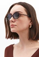 Bayan Çok Renkli Çerçeve Detaylı Güneş Gözlüğü