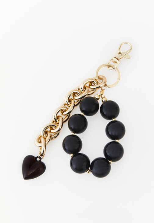  Charm Detaylı Çanta Aksesuarı