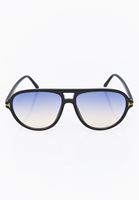 Bayan Siyah Çerçeve Detaylı Güneş Gözlüğü