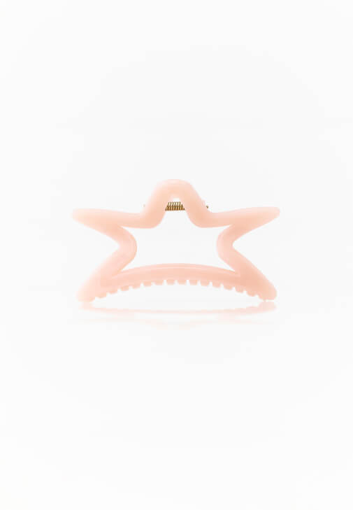 Pembe Mandal Saç Tokası