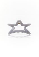 Bayan Gri Mandal Saç Tokası