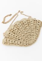 Bayan Krem Hasır Çanta