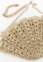 Bayan Krem Hasır Çanta