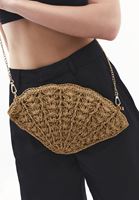 Bayan Kahverengi Hasır Çanta