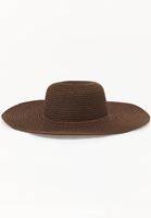 Bayan Kahverengi Hasır Şapka