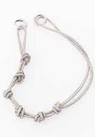 Bayan Gümüş Taş Detaylı Anahtarlık