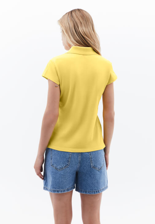 Polo Yaka Tişört ve Şort Kombini