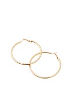 Bayan Altın Sallantılı Halka Küpe