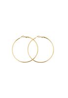 Bayan Altın Halka Küpe