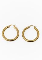 Bayan Altın Halka Küpe