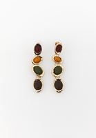 Bayan Çok Renkli Sallantılı Küpe