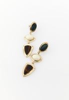 Bayan Çok Renkli Sallantılı Küpe