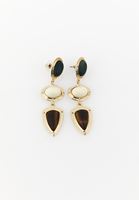 Bayan Çok Renkli Sallantılı Küpe