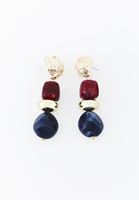 Bayan Mavi Sallantılı Küpe