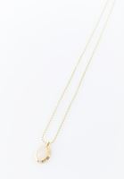 Bayan Çok Renkli Taş Detaylı Kolye