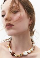 Bayan Çok Renkli Taşlı Kolye