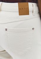 Bayan Bej Kick Flare Denim Pantolon