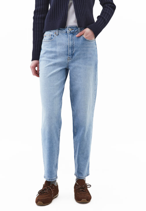 Mom-Fit Pantolon ve Ceket Kombini