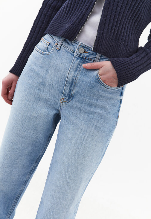 Mom-Fit Pantolon ve Ceket Kombini