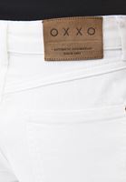 Bayan Beyaz Yüksek Bel Denim Şort