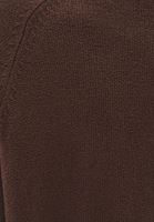 Bayan Kahverengi Bisiklet Yaka Triko Kazak