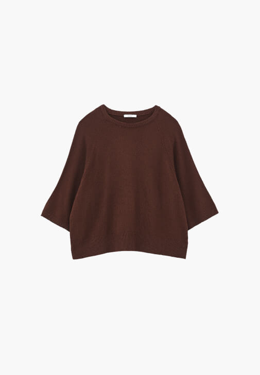 Triko Kazak ve Etek Kombini