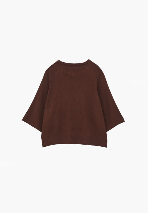 Triko Kazak ve Etek Kombini