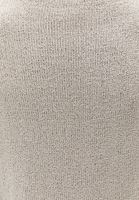 Bayan Bej Bisiklet Yaka Triko Kazak