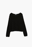 Bayan Siyah Ajurlu Bot Yaka Kazak