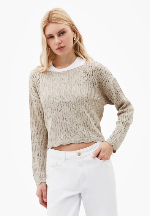 Bej Ajurlu Bot Yaka Kazak