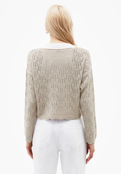 Bot Yaka Kazak ve Pantolon Kombini