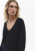 Bayan Siyah V Yaka Triko Kazak